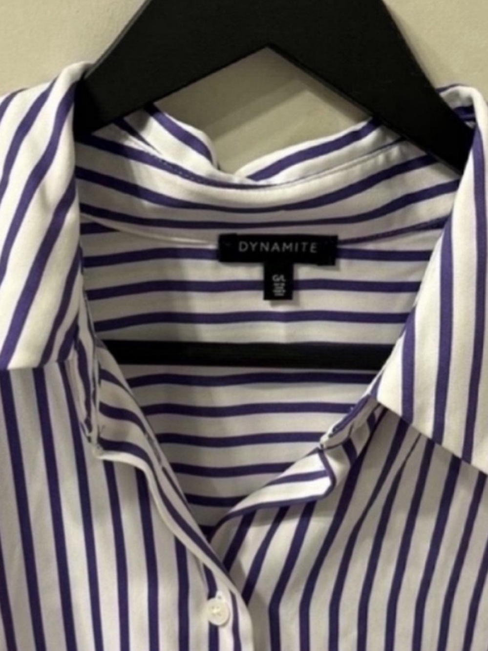 Dynamite Striped Button Up - Picture 3 of 3
